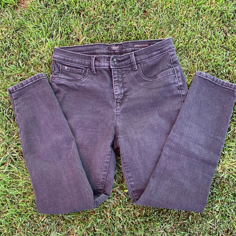 Curve appeal black jeans